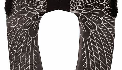 Black Angel Costume Wings Large | Dark Angel Accessories