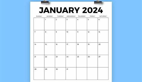 2024 Calendar Vertical Calendar Quickly
