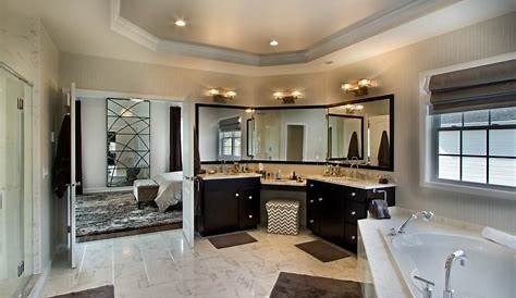 Luxury master bathroom layout - homesmine