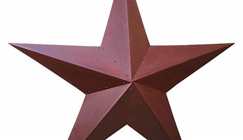 Large White Metal Barn Star 73.5cm Indoor/Outdoor - Gifts, decorations