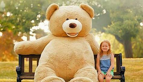 Joyfay® Stuffed 63" Light Brown Giant Teddy Bear