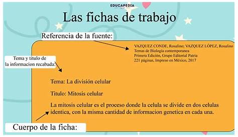 2. fichas de trabajo