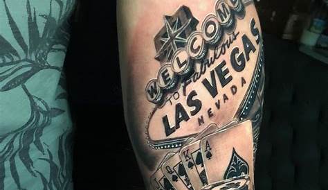 Las Vegas tattoo by Janis. Limited availability at Redemption Tattoo