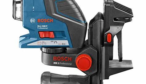 Laser Bosch Pro Plans Multifonctions Gll 3 80 P GLL Triple lan 60°