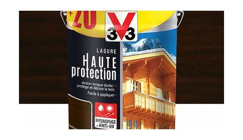 Lasure Chene Fonce Mate Satin LINITOP Chêne Foncé 5 Litres Manubricole