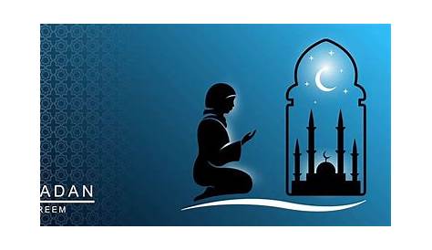 Gambar Sholat Ramadhan Latar Belakang Latar Belakang Bulan Ramadhan