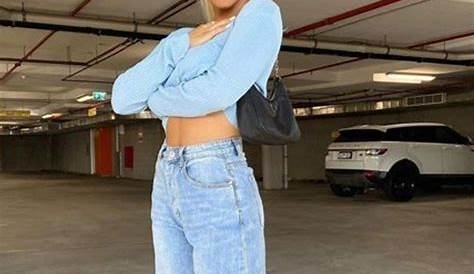 Fashionable jeans fall-winter 2021-2022: trends, photos | TrendyIdeas