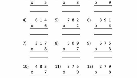 Lembaran Kerja Matematik Tahun 3 Tolak Lembaran Kerja Bahagi Tahun 4