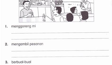 Membina Ayat Berdasarkan Gambar - Tahun 2 Bahasa Melayu Menulis Membina