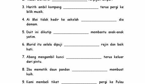 Latihan Bahasa Melayu Tahun Kata Kerja Pasif Kata Kerja Aktif | My XXX