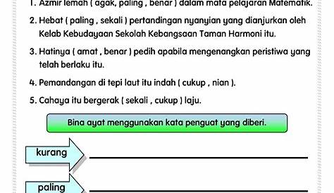 Latihan Tatabahasa Kata Nama Khas Tahun 2 Bahasa Melayu Matematika - Photos