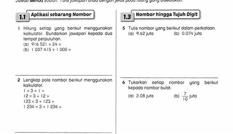 Soalan Latihan Matematik Tahun 4 Pecahan Istimewa Lirika - IMAGESEE