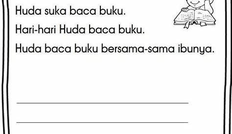 Pin by Siow on bahasa Malaysia | Kindergarten reading worksheets