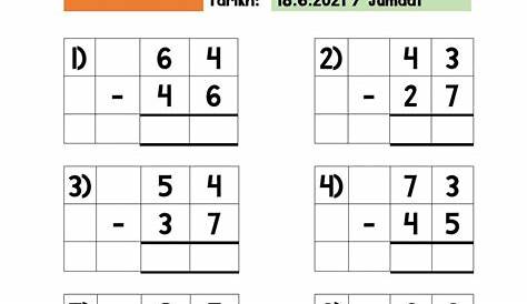 Latihan Matematik Tahun 1 Tambah Dan Tolak Marcodsx - Bank2home.com