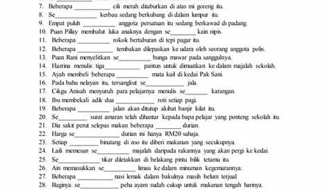 Latihan Penjodoh Bilangan Tahun 6 Dengan Jawapan : 1 - Alejandrin McClure