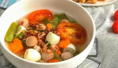 Lauk pendamping sayur sop
