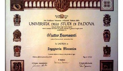 Diploma Di Laurea O Laurea - jeterry