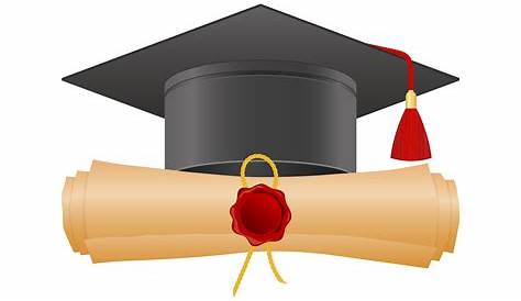Graduation cap and diploma design 1214265 Vector Art at Vecteezy