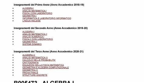 Scadenzario Triennali Luglio 2023 - SCIENZE Corsi di laurea triennale D