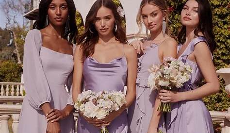 Lavender Love: Wear A Dark Light Lavender Dress With Ivory Nails For A Delicate And Dreamy Teen Look