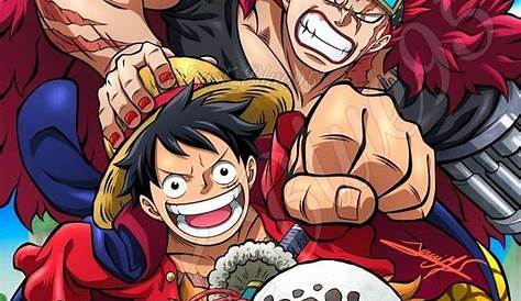 Luffy Kid and Law by SprintinVideoGamer on DeviantArt