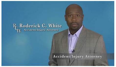 The Law Offices of Roderick C. White wants to pay your bills