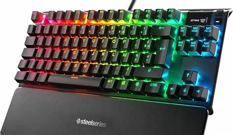 SteelSeries Apex 7 TKL Compact Mechanical Gaming Keyboard - OLED Smart