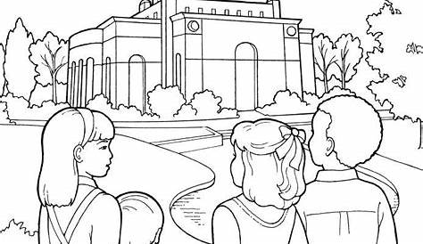 Free Lds Coloring Page, Download Free Clip Art, Free Clip Art on