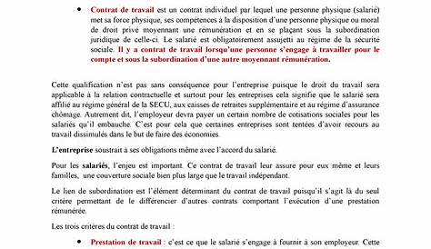 Droit du travail 11 - Le droit positif français a tjs témoigné d’une