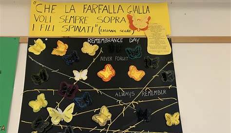 GIORNO DELLA MEMORIA-La farfalla gialla- | MaestraMonica