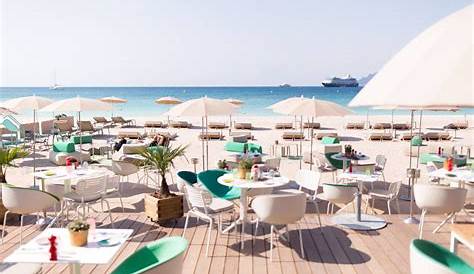 Le meilleur restaurant de Cannes : Le Bénitier plage à Cannes. 戛纳最好的餐厅
