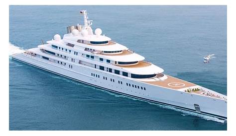 Le plus long yacht du monde propriété du président des Emirats