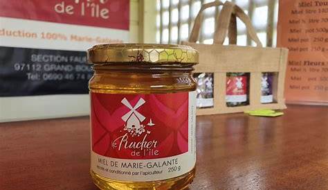 Le rucher de l'île : miel de Marie-Galante - Wlaps
