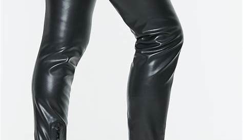Leather Knee High Stiletto Boots LADIES STILETTO HEEL WOMENS KNEE HIGH POINTED LONG BOOTS