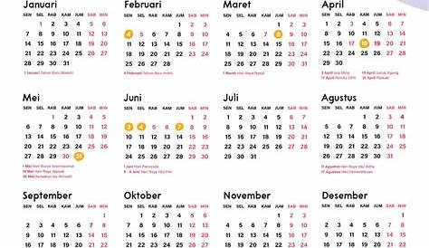 Kalendar 2023: Download Kalendar & Jadual Hari Kelepasan Am Persekutuan