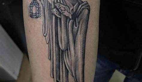 Led zeppelin Hermit tattoo done by @bpin_angrypandajr on