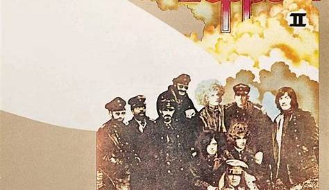 the led zeppen ii album cover with an image of a group of people