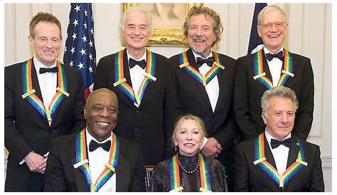 David Letterman, Led Zeppelin feted at Kennedy Center Honors