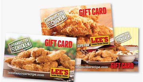 Popeyes Restaurant Gift Cards