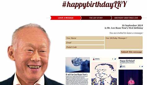 Leaders, dignitaries send birthday greetings to Lee Kuan Yew - ANTARA News
