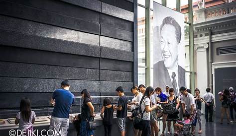 In Memoriam - Lee Kuan Yew @ National Museum of Singapore - TheWackyDuo