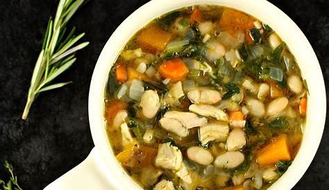 Leftover Turkey And Bean Soup