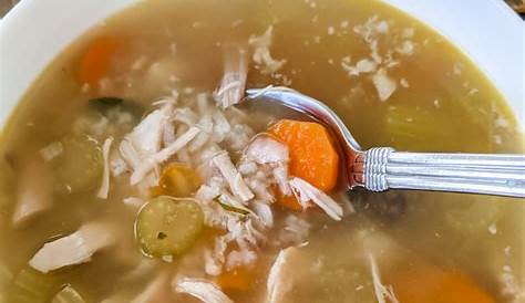 Turkey Noodle Soup Recipe From Leftover Meat & Bones An Oregon