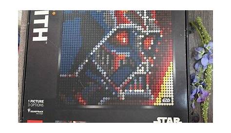 3x LEGO ART STAR WARS THE SITH 31200 Ultimate Darth Vader Speed Build