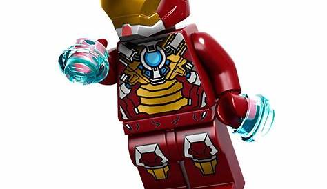 LEGO Iron Man with Circle on Chest without Ion Jet Minifigure | Brick