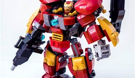 MOC 'Suit-Up Gantry' LEGO Iron Man by areev19 on DeviantArt