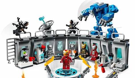 Lego Iron Man Hall of Armor Set 76125 - YouTube