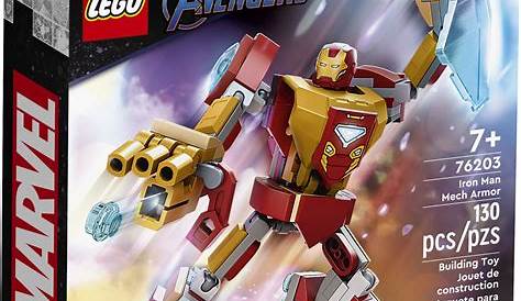 LEGO Marvel Iron Man Mech Armor (76203) Review - The Brick Fan