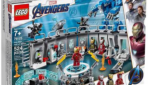 LEGO Marvel Avengers Iron Man Hall of Armor 76125 Building Kit - Tony