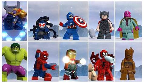 LEGO MARVEL SUPERHEROES ALL CHARACTERS UNLOCKED - YouTube
